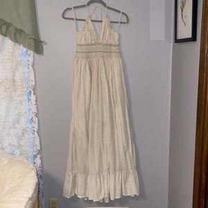 Romeo & Juliet Couture Cotton Embroidered Maxi Sundress